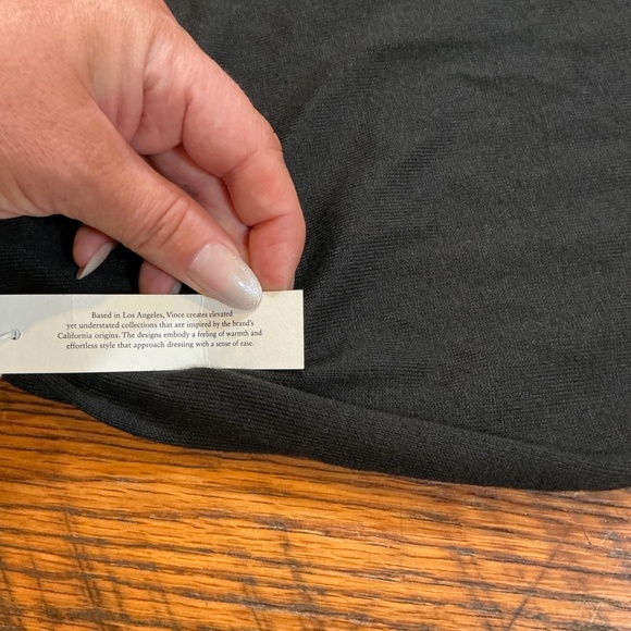 Vince High Neck Black Sleeveless Jumpsuit Women’s Size Large NWT - Picture 8 of 12